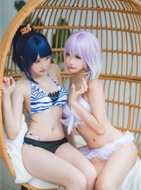 Momoko SunflowerGuaxi Sauce Vol.037 SSSS GRIDMAN Bao Duo Liu HuaXin Tiao Qian swimsuit(33)